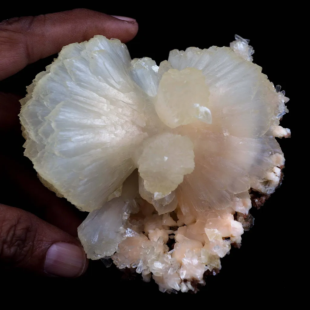 Stilbite Perfect Bow-tie on Heulandite Natural Mineral Specimen - image 4