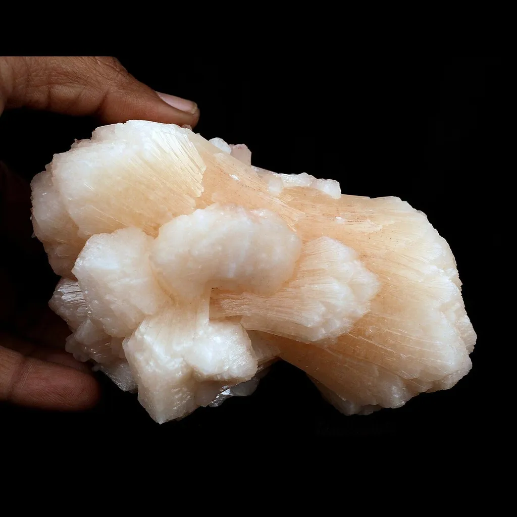 Stilbite Pink Crystal Natural Mineral Specimen - image 2