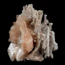 Stilbite Pink Crystal on Chalcedony Natural Mineral Specimen - image 6