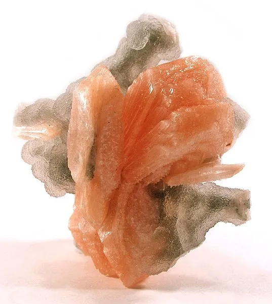 Stilbite, Quartz image
