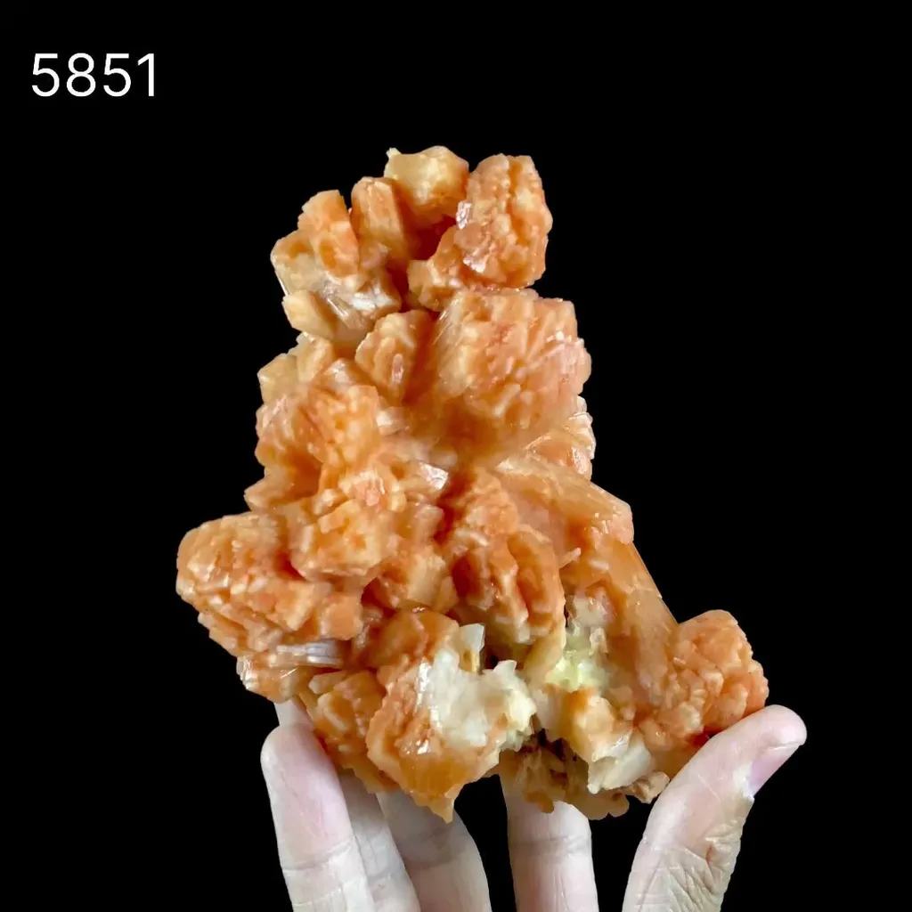 Stilbite Red Natural Mineral Specimen - image 5