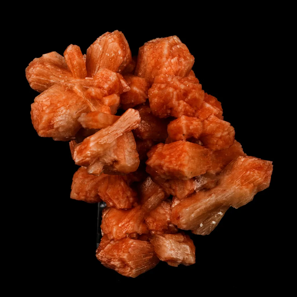 Stilbite Red Natural Mineral Specimen image