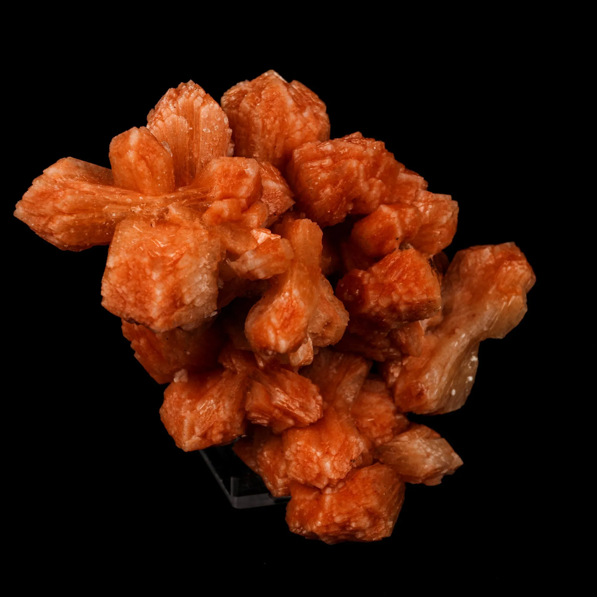 Stilbite Red Natural Mineral Specimen - image 2