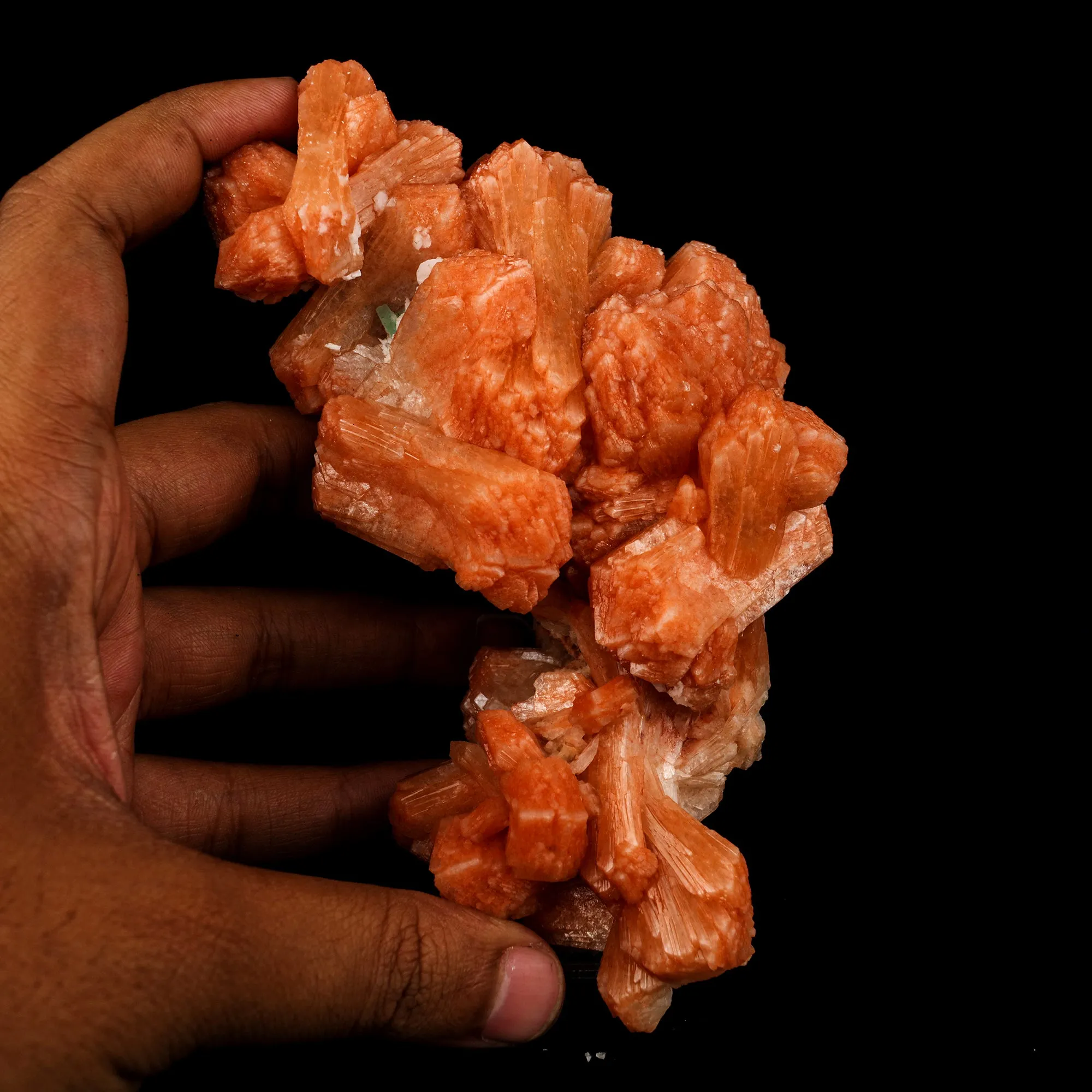 Stilbite Red Natural Mineral Specimen - image 4