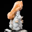 Stilbite sur Quartz - image 2