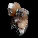 Stilbite with Apophyllite on Chalcedony Natural Mineral Specimen - image 5