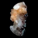 Stilbite with Apophyllite on Chalcedony Natural Mineral Specimen - image 3
