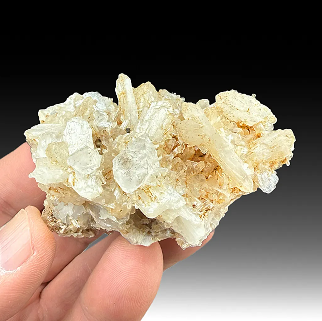 Stilbite with Calcite image