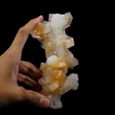 Stilbite With Chalcedony Natural Mineral Specimen - image 7