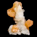 Stilbite With Chalcedony Natural Mineral Specimen - image 4