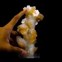 Stilbite With Chalcedony Natural Mineral Specimen - image 6