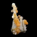 Stilbite With Chalcedony Natural Mineral Specimen - image 1