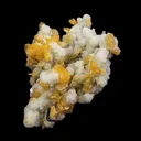 Stilbite With Chalcedony Natural Mineral Specimen - image 5