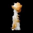 Stilbite With Chalcedony Natural Mineral Specimen - image 2