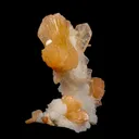 Stilbite With Chalcedony Natural Mineral Specimen - image 5