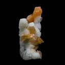 Stilbite With Chalcedony Natural Mineral Specimen - image 2