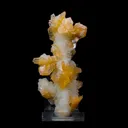 Stilbite With Chalcedony Natural Mineral Specimen - image 1