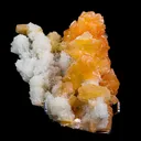 Stilbite With Chalcedony Natural Mineral Specimen - image 1