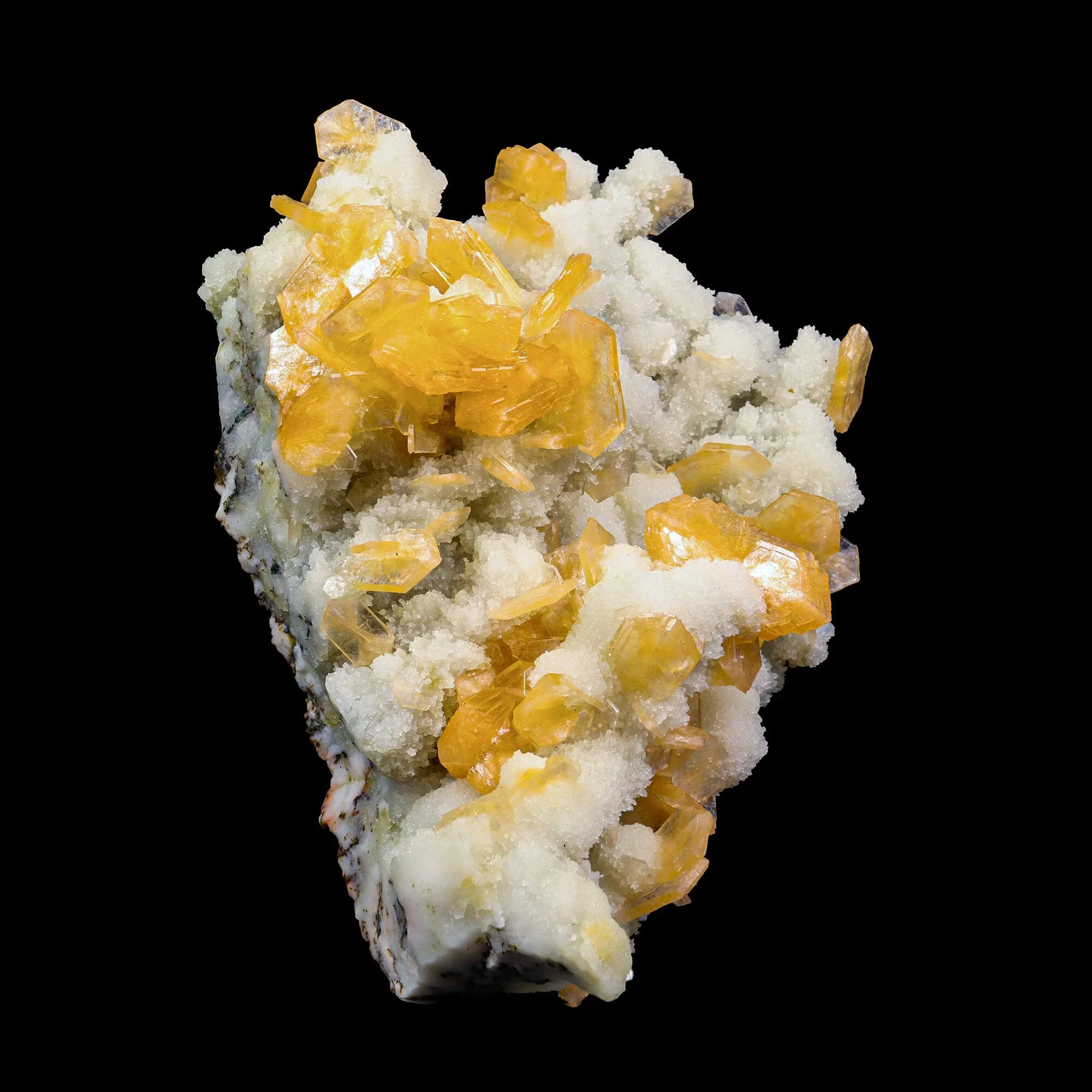 Stilbite With Chalcedony Natural Mineral Specimen - image 3