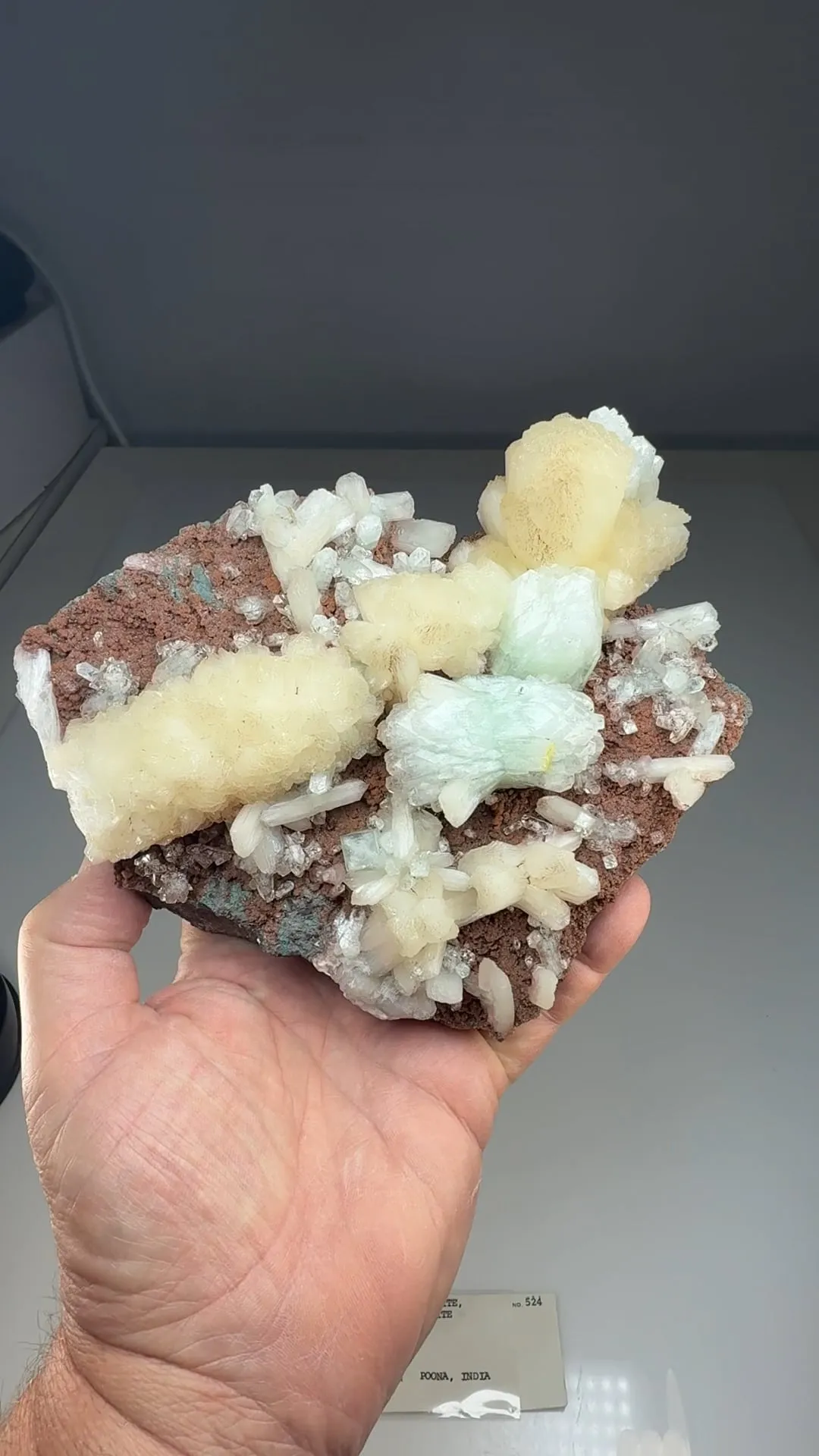 Stilbite with Fluorapophyllite-K - image 2