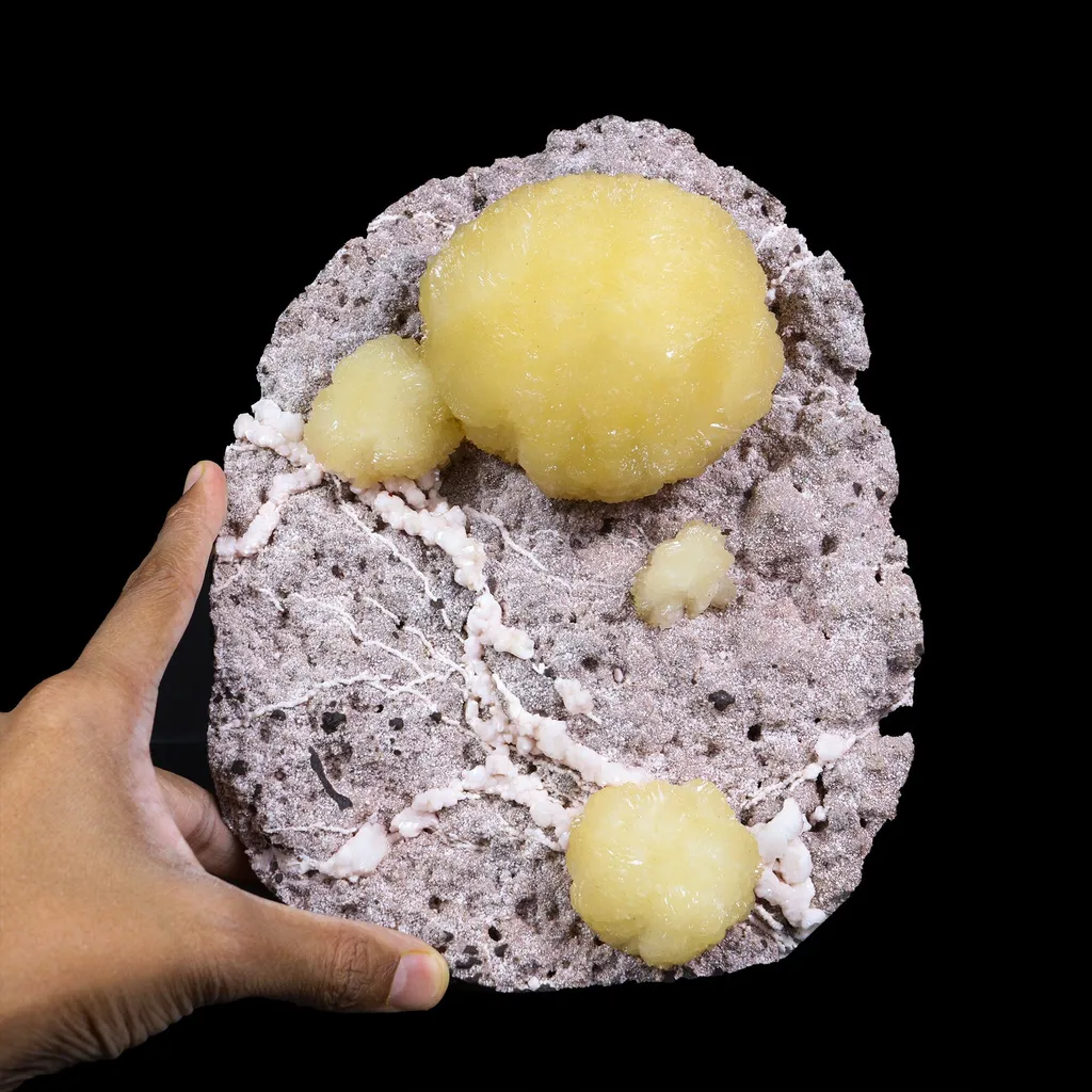 Stilbite with Heulandite - Freestanding Natural Mineral Specimen - image 4