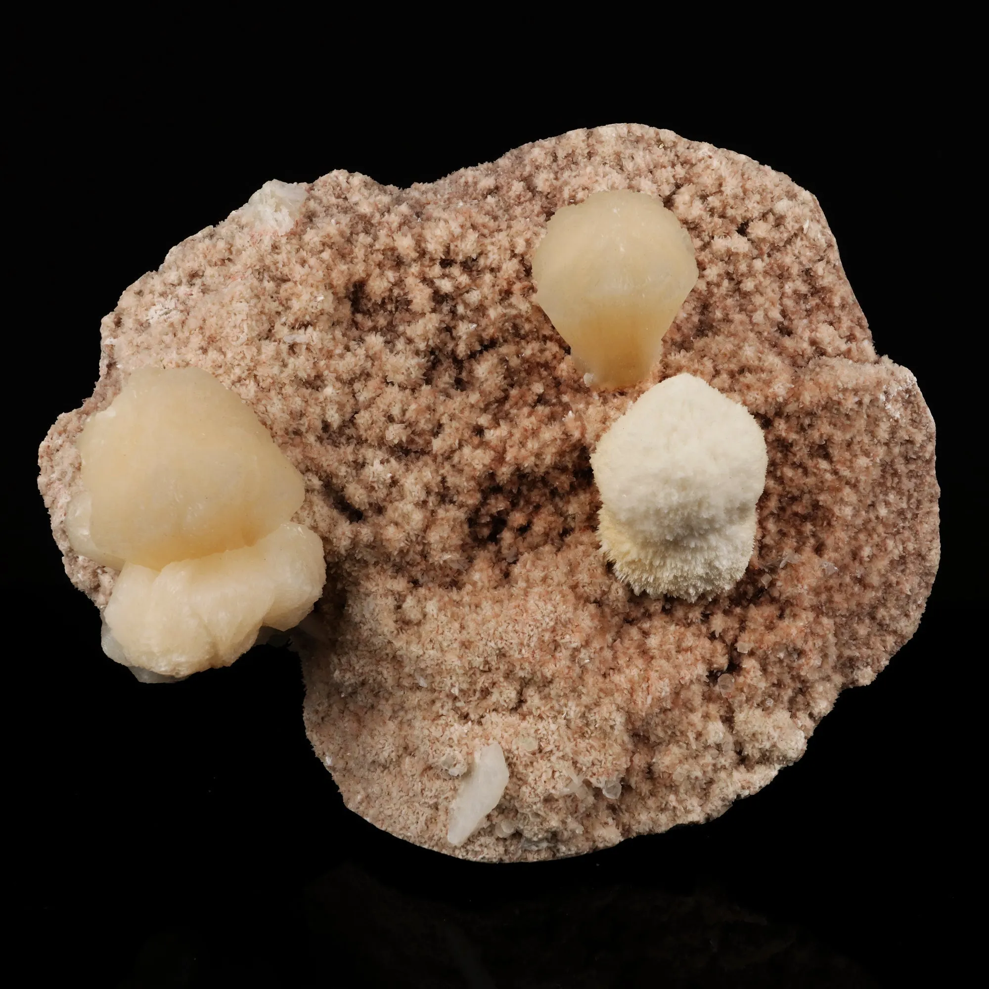 Stilbite with Heulandite Natural Mineral Specimen - image 1