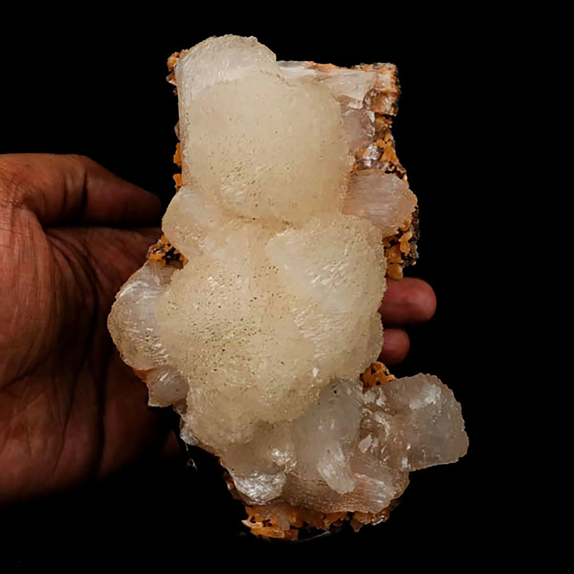 Stilbite with Heulandite Natural Mineral Specimen - image 5
