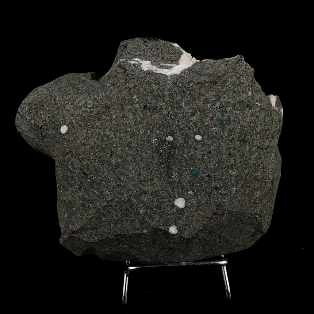 Stilbite with Heulandite on Chalcedony Natural Mineral Specimen - image 4