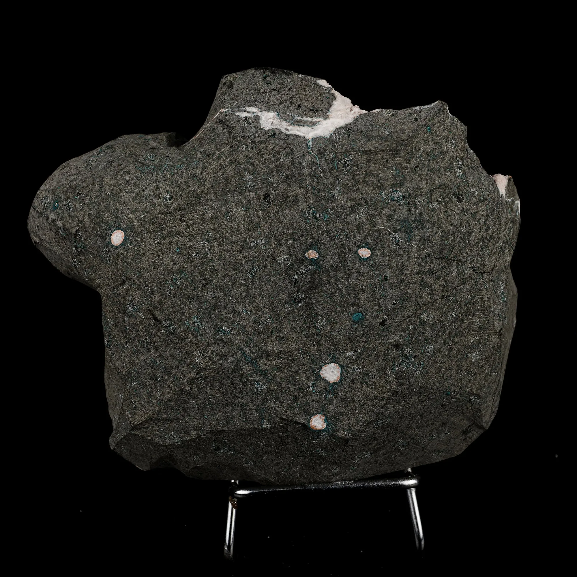 Stilbite with Heulandite on Chalcedony Natural Mineral Specimen - image 4