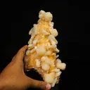 Stilbite with Heulandite on Mordenite Natural Mineral Specimen - image 5