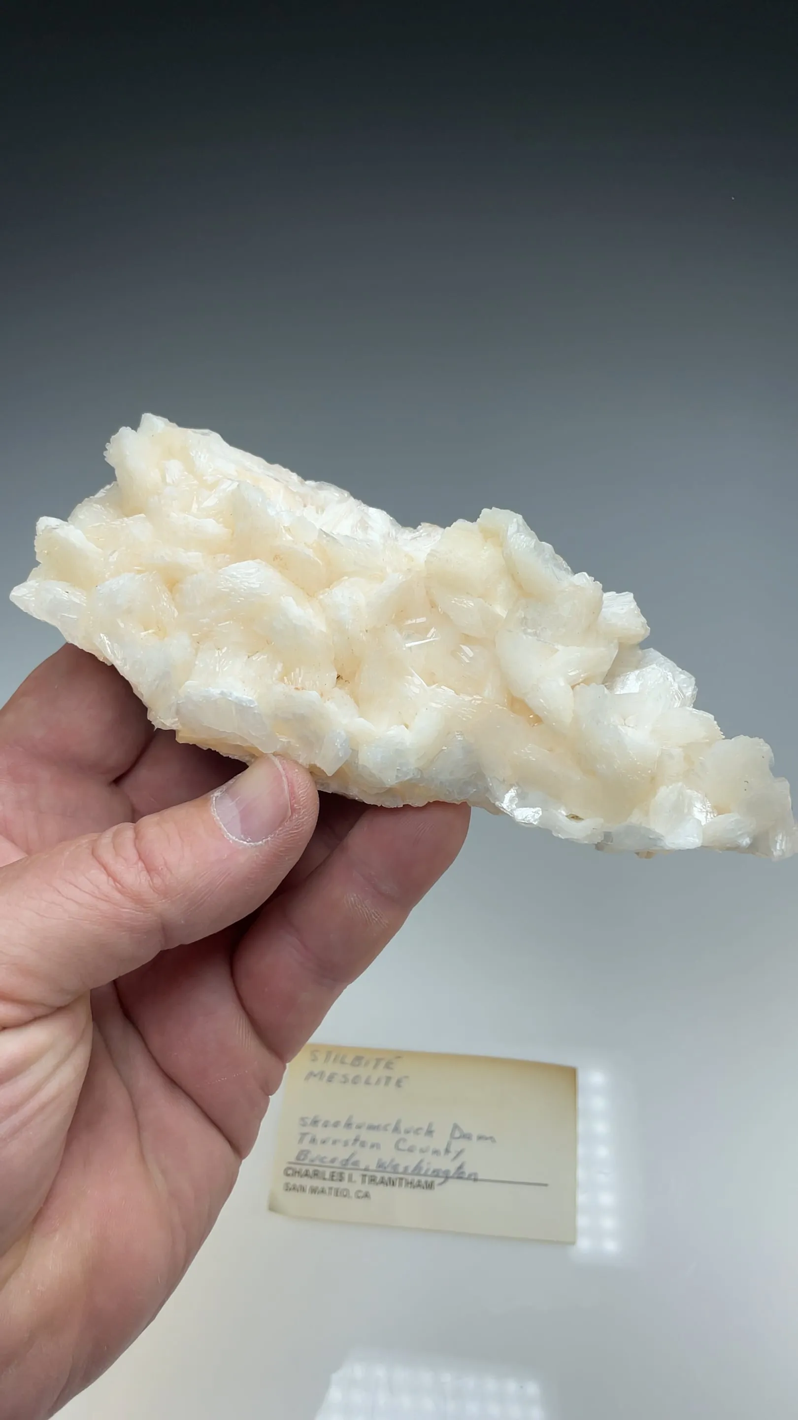 Stilbite with Mesolite - image 2