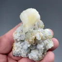 Stilbite with Prehnite, Quartz, Andradite - image 2