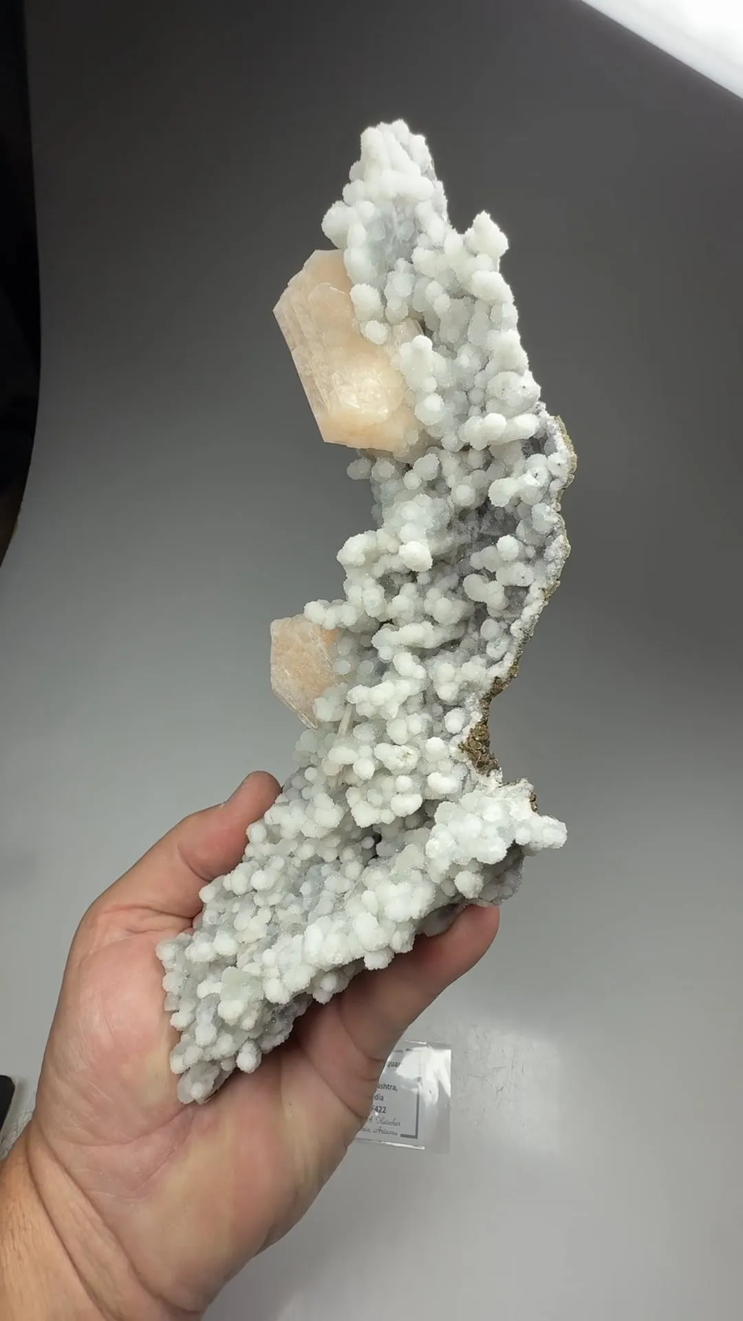 Stilbite with Quartz - image 2