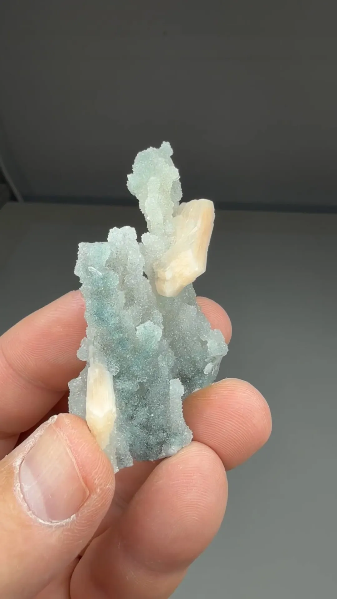 Stilbite with Quartz - image 2