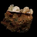Stilbite with Scolecite Spray, Green Apophyllite Natural Mineral Specimen - image 4