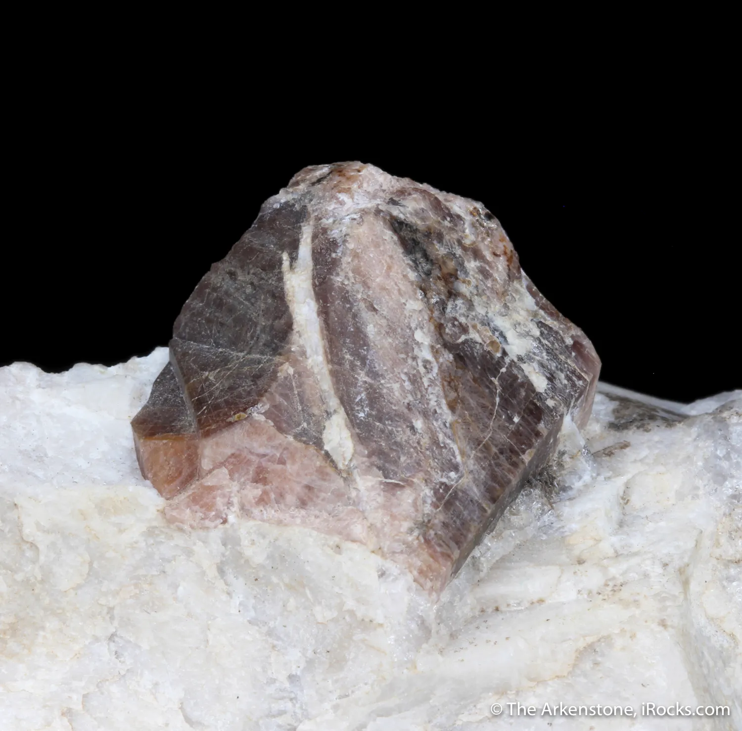 Stillwellite-(Ce) on Calcite - image 3