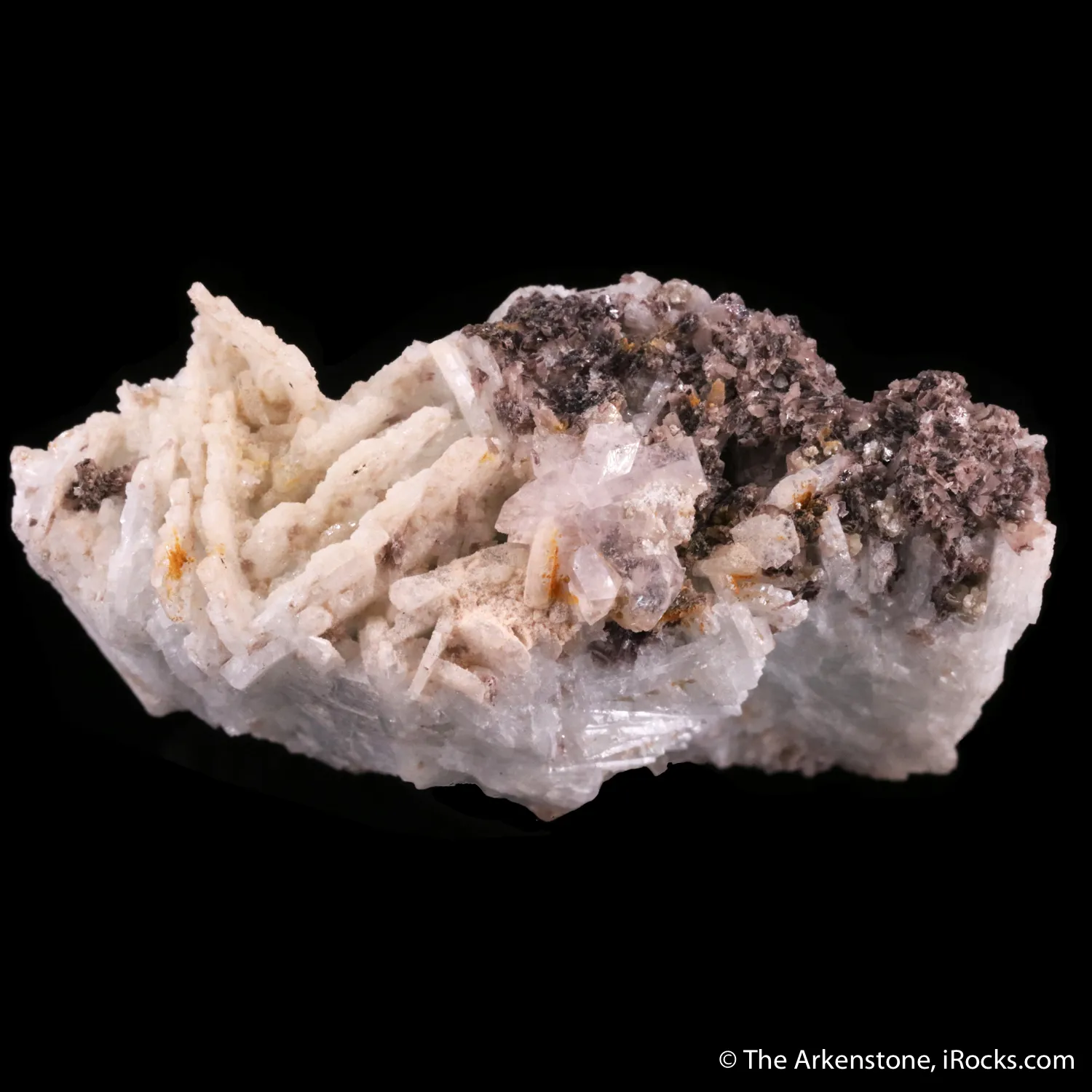 Stokesite with Stannomicrolite and Albite - image 4