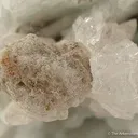 Stokesite With Stannomicrolite on Albite - image 2
