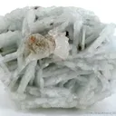 Stokesite With Stannomicrolite on Albite - image 1