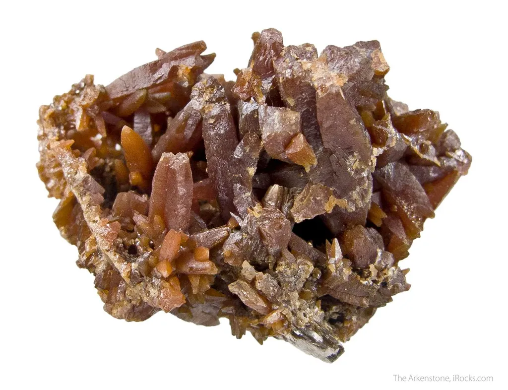 Stolzite (elongated crystals) - image 2