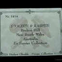 Stolzite With Raspite - image 7