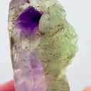 Streep Mine Amethyst with Prehnite Small in size… massive in presence - image 4