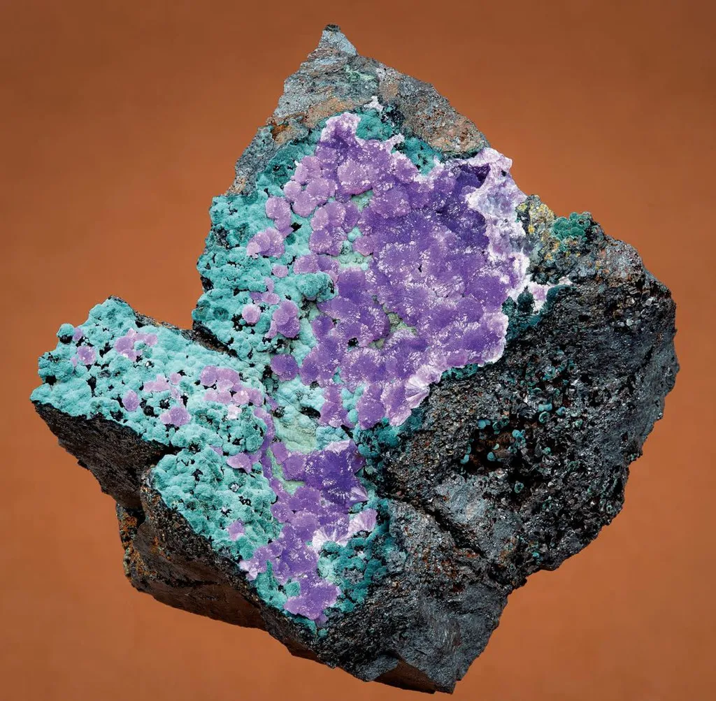 Strengite, Beraunite, Hematite image