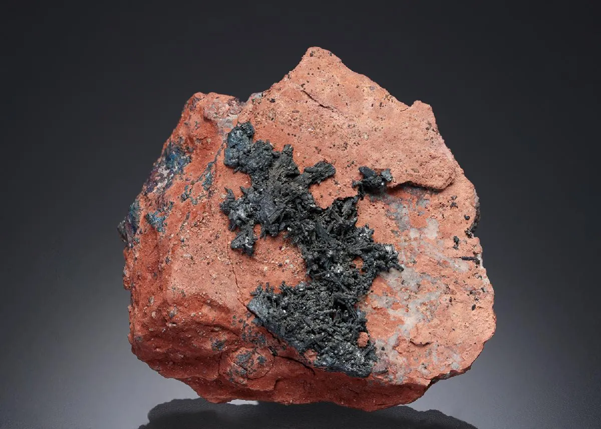 STROMEYERITE with Chalcocite Bornite and Tetrahedrite - image 1