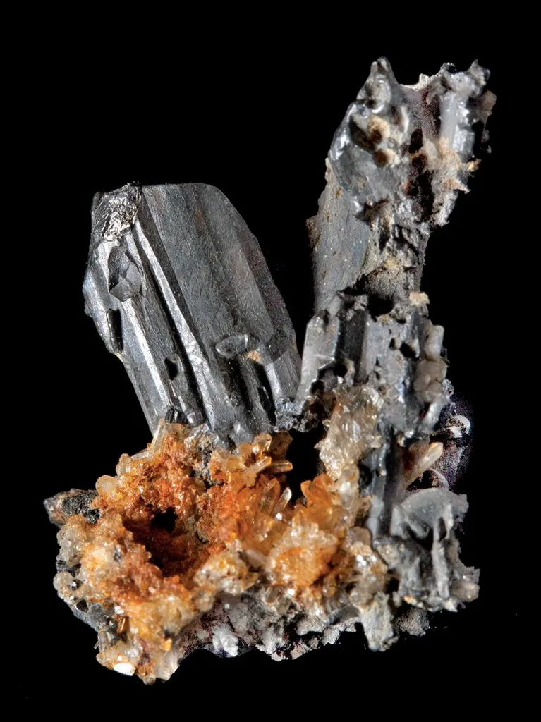 Strontianite (bicolored) image