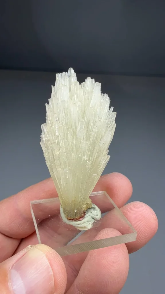 Strontianite from Minerva No. 1 Mine, Hardin County, Illinois, USA - image 2
