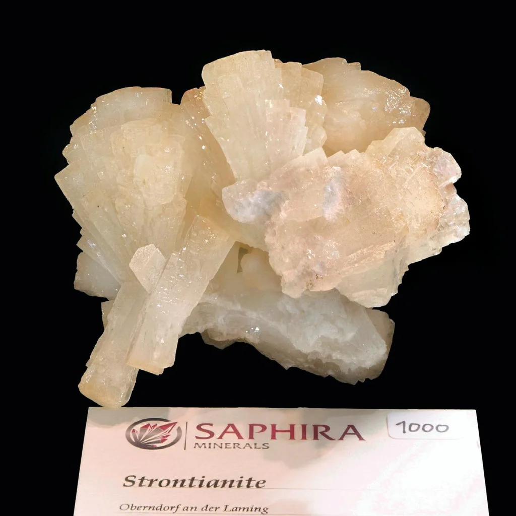 Strontianite from Oberdorf, Styria, Austria image
