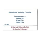 Strontianite on Celestine - image 6