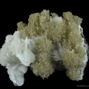 Strontianite (Two Colors) and Baryte on Sphalerite - image 5