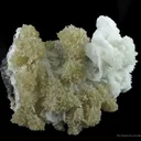 Strontianite (Two Colors) and Baryte on Sphalerite - image 4